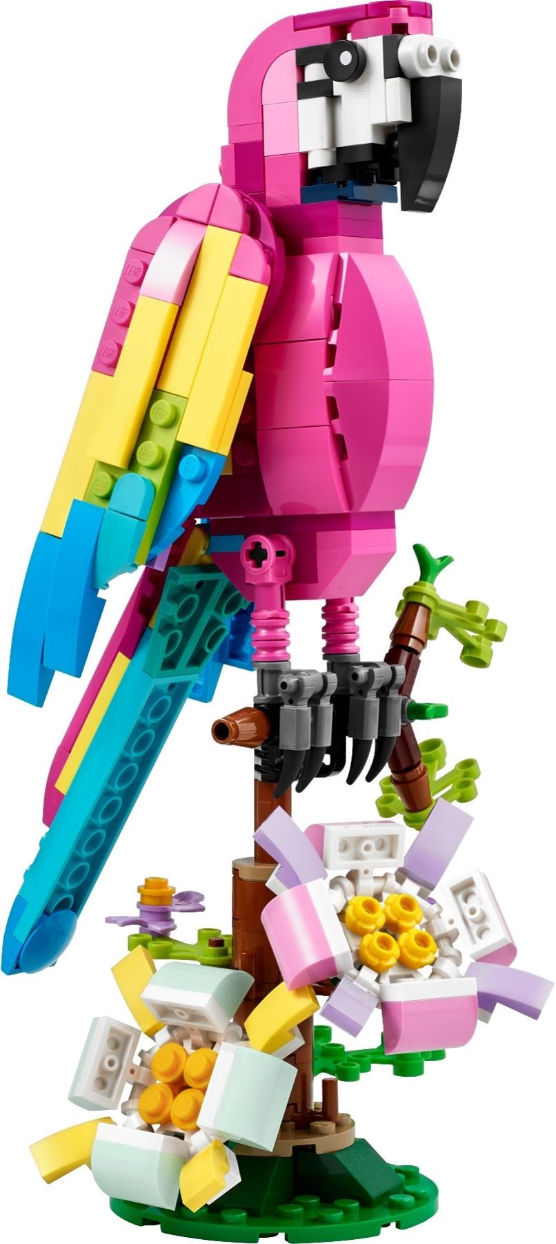 LEGO Creator Exotischer pinfarbener Papapgei 31144