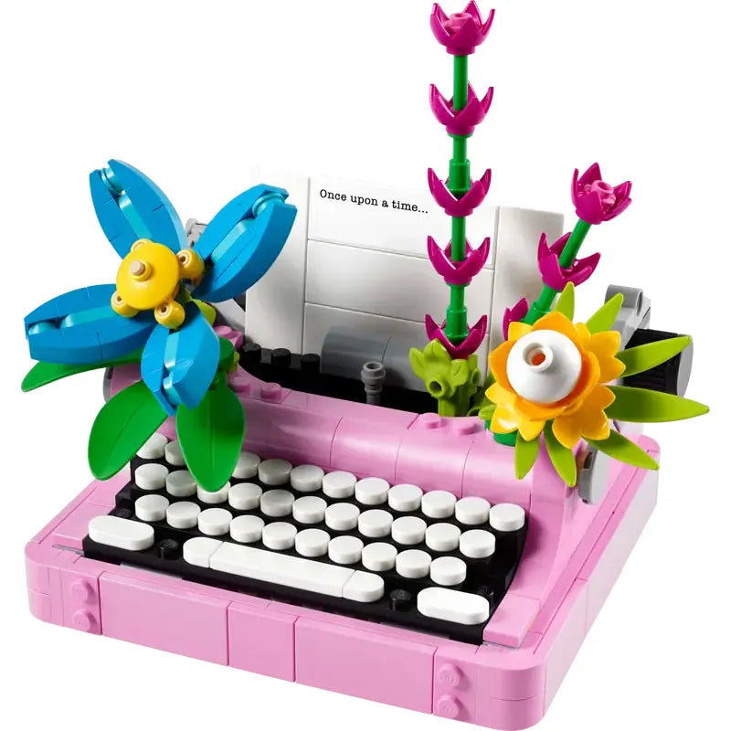 LEGO Creator Schreibmaschine mit Blumen 31169