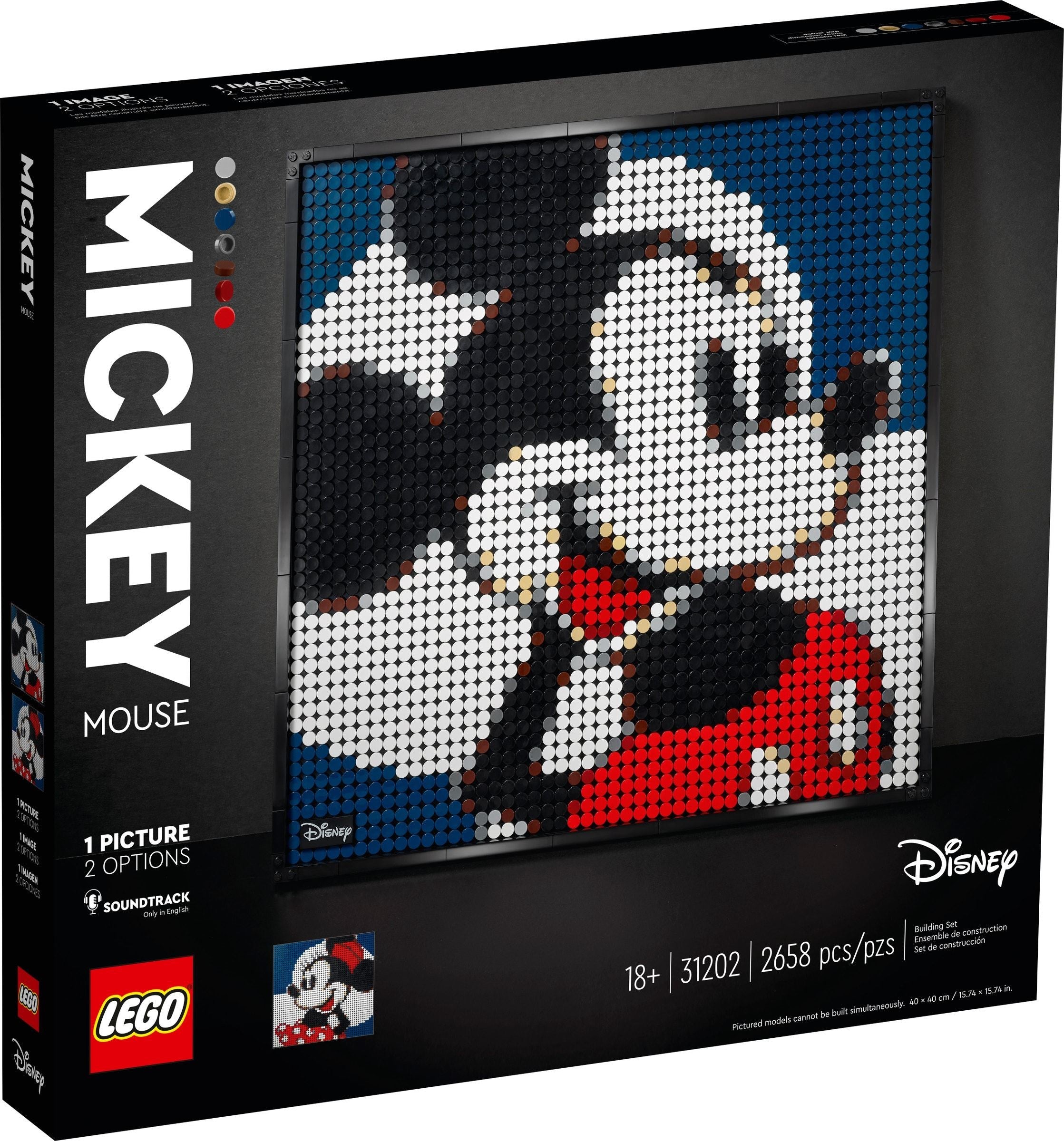LEGO Art Disney Mickey Mouse 31202