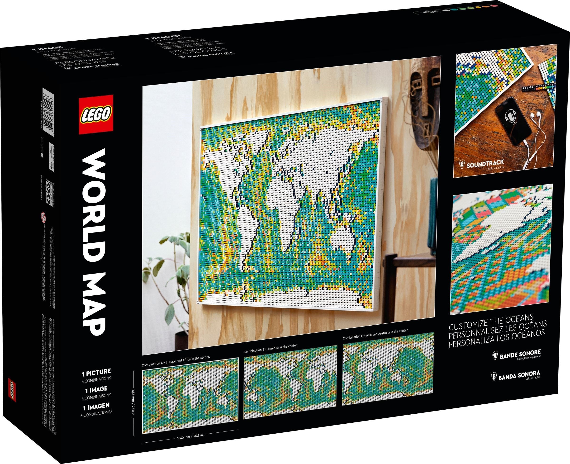 LEGO Art Weltkarte 31203