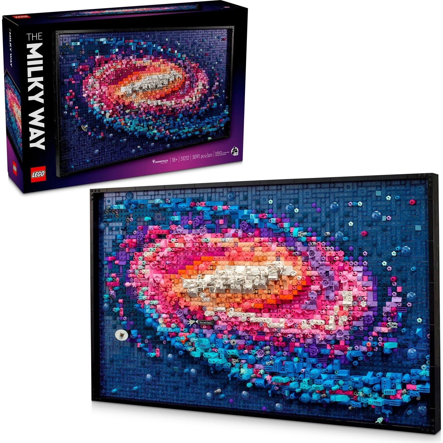 LEGO Art Die Milchstrassen-Galaxie 31212