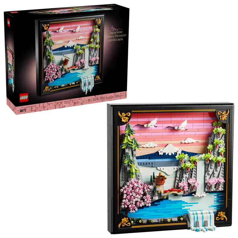 LEGO ART Japanische Kirschblütenlandschaft 31218