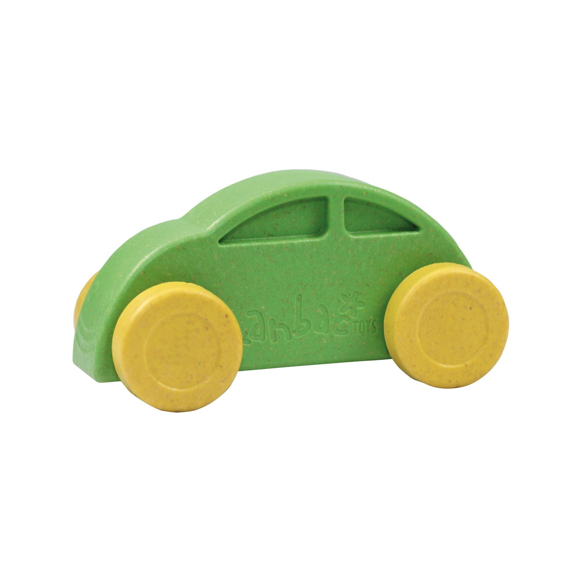 Auto - Chassis grün / Räder gelb