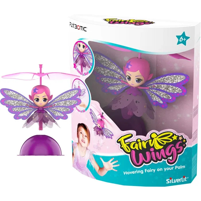 Flybotic Fairy Wings ass. 2-fach assortiert, 13x10 cm, Sockel, Akku und Kabel, ab 6 Jahren