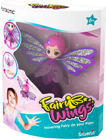 Flybotic Fairy Wings ass. 2-fach assortiert, 13x10 cm, Sockel, Akku und Kabel, ab 6 Jahren