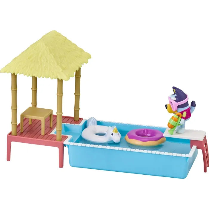 Bluey Pool Spielset mit Figur