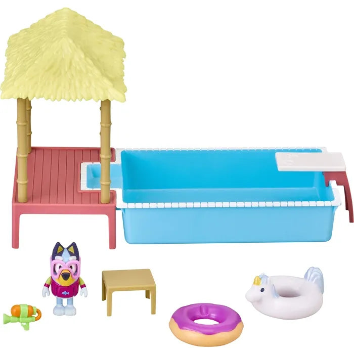 Bluey Pool Spielset mit Figur