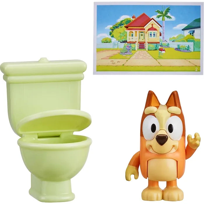 Bluey Story Starter Set II assortierte Figur, Zubehörteil, Geschichtenkarte, ab 3 Jahren