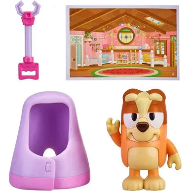 Bluey Story Starter Set II assortierte Figur, Zubehörteil, Geschichtenkarte, ab 3 Jahren