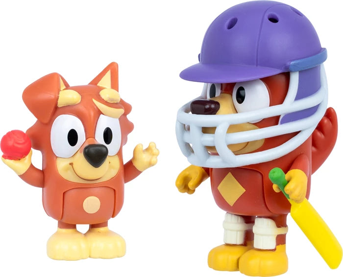 Coffret Bluey Figures (2 figurines assorties), accessoires, à partir de 3 ans