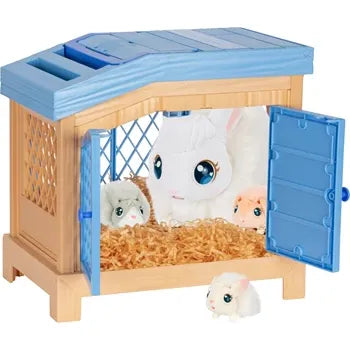 Little Life Pets Mama Surprise Hase Little Live Pets, Mama-Hase, 3 Babies, Stall, Zubehör