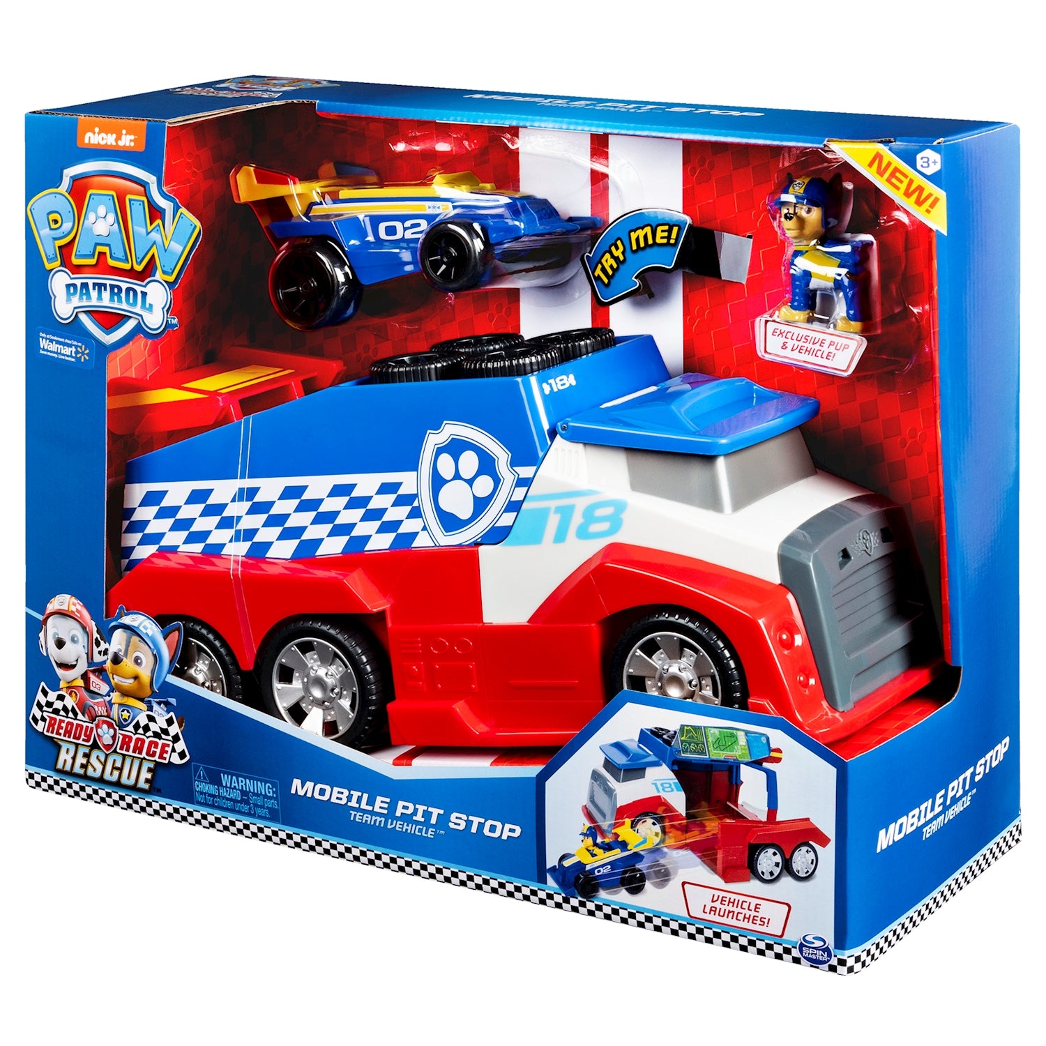 Paw Patrol - Ready Race Rescue - Mobile Pit Stop