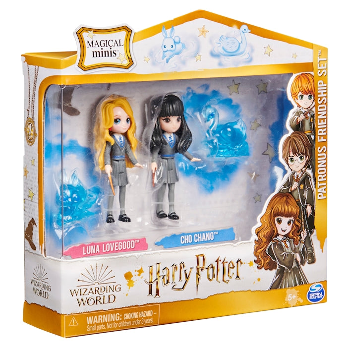 Harry Potter - Luna Lovegood & Cho Chang mit 2 Patronus-Figuren
