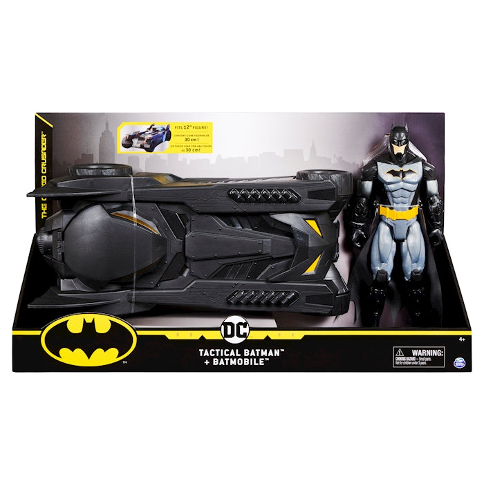 Batman Batmobile & 30cm Batman Actionfigur im Verusus-Design