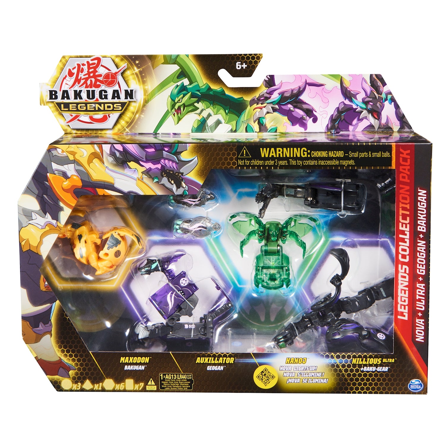 Bakugan Legends Coll. 4-Pack ass.