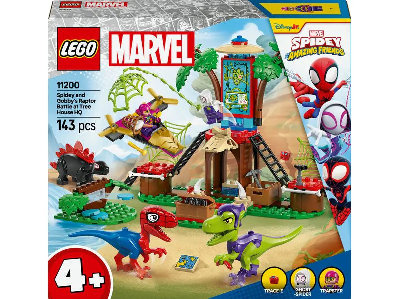 LEGO Spidey Showdown am Baumhaus: Spidey-Rex vs. Gobby-Raptor 11200
