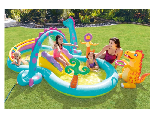 Aire de jeux aquatique Intex Dinoland