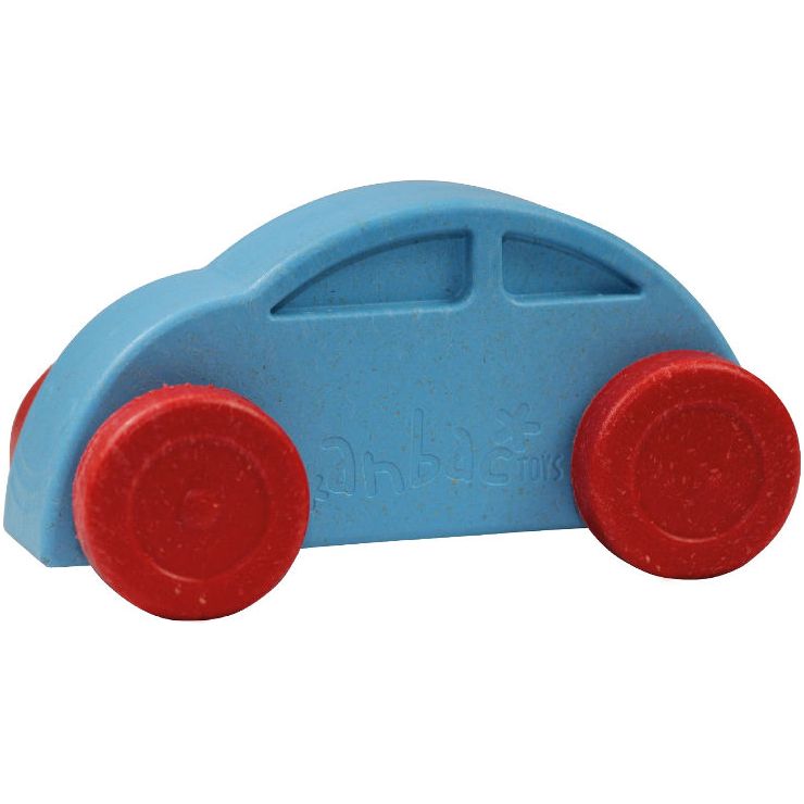 Auto - Chassis blau / Räder rot