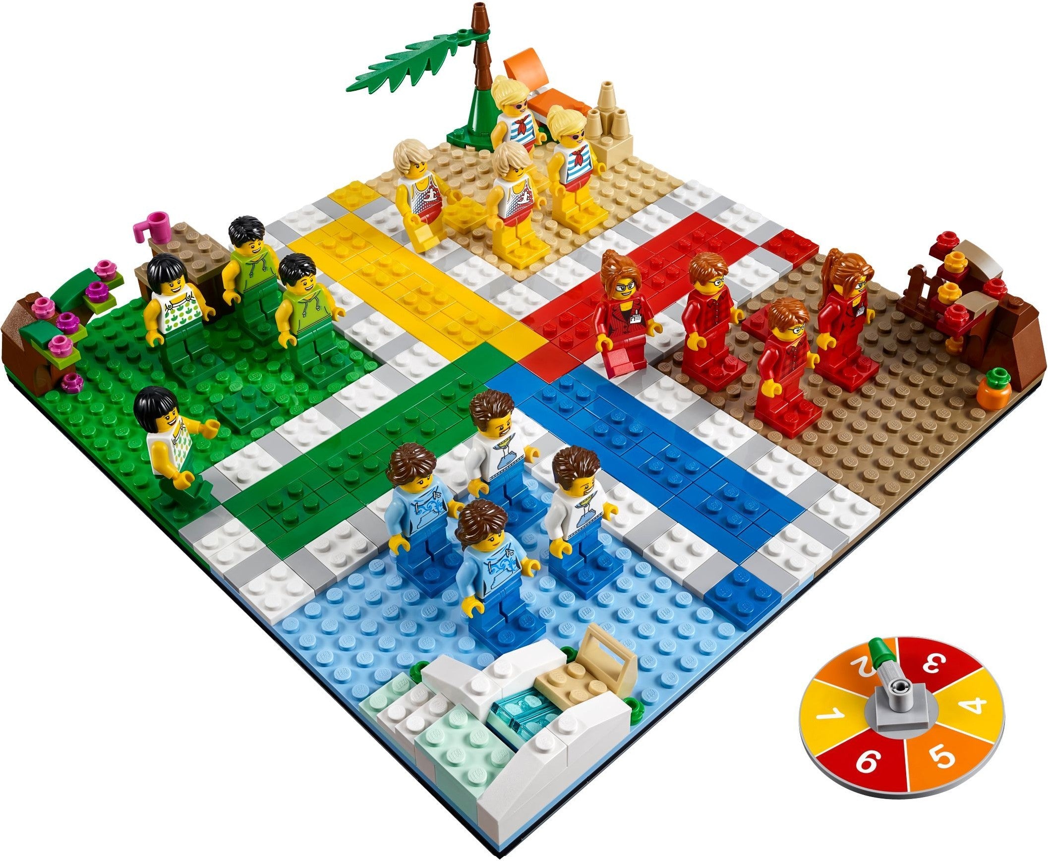 LEGO Miscellaneous Gesellschaftsspiel Ludo-Spiel 40198