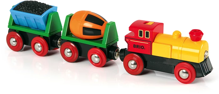 Train BRIO avec locomotive à batterie