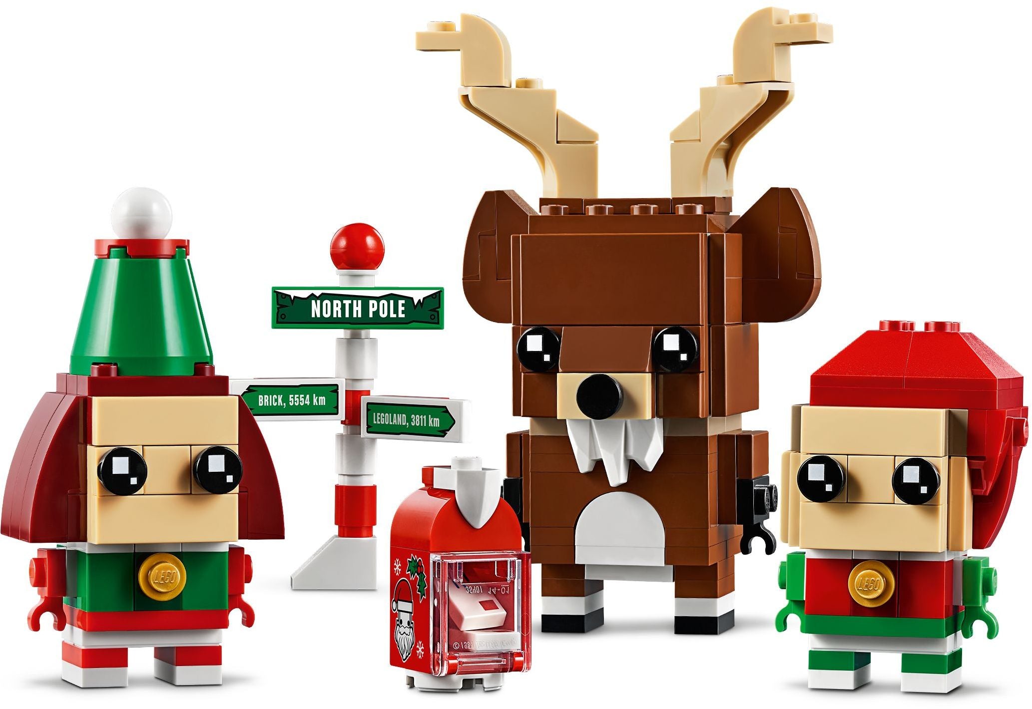 LEGO Brickheadz Rentier und Elfen 40353