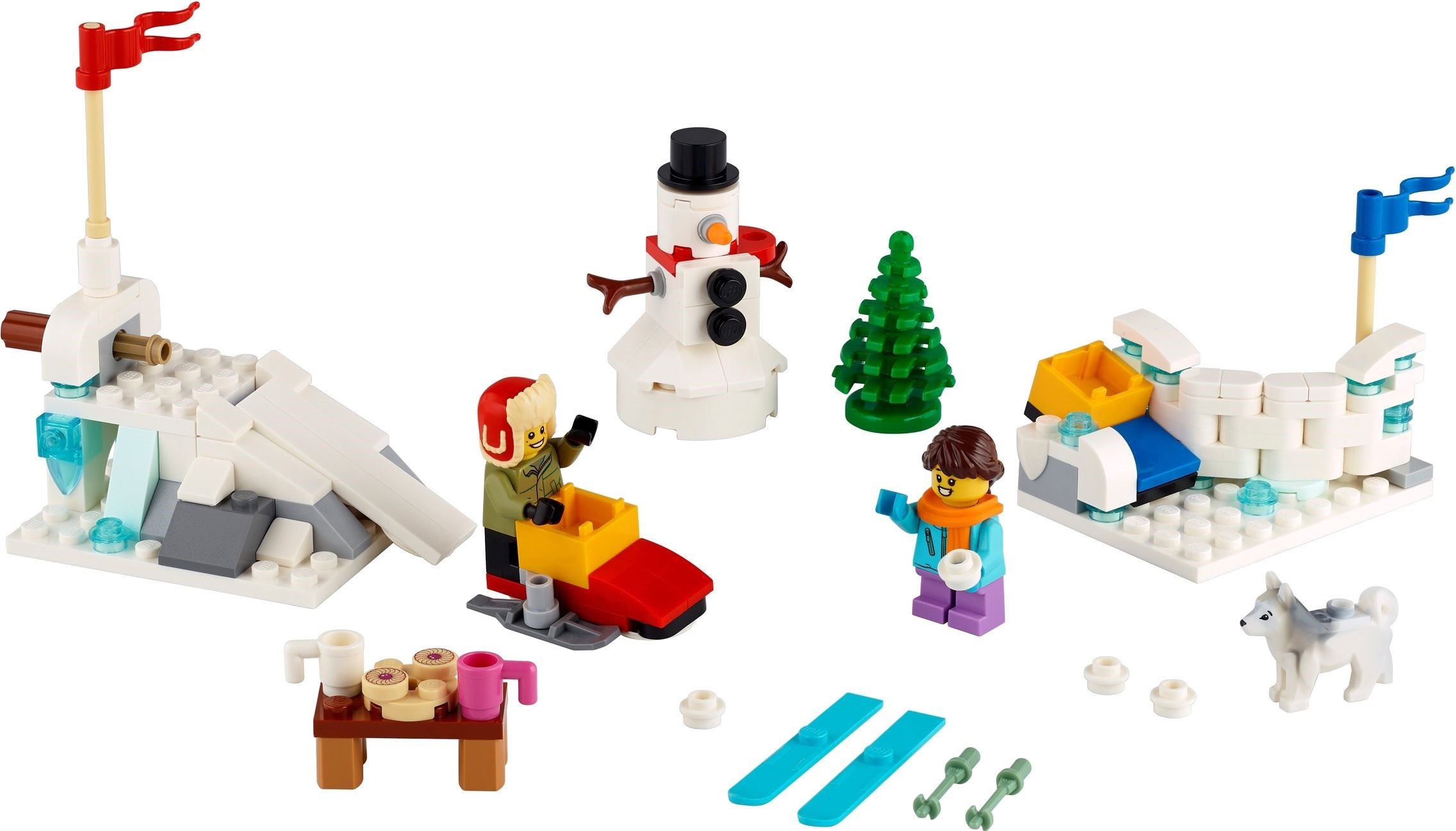 LEGO Creator Expert Schneeballschlacht 40424
