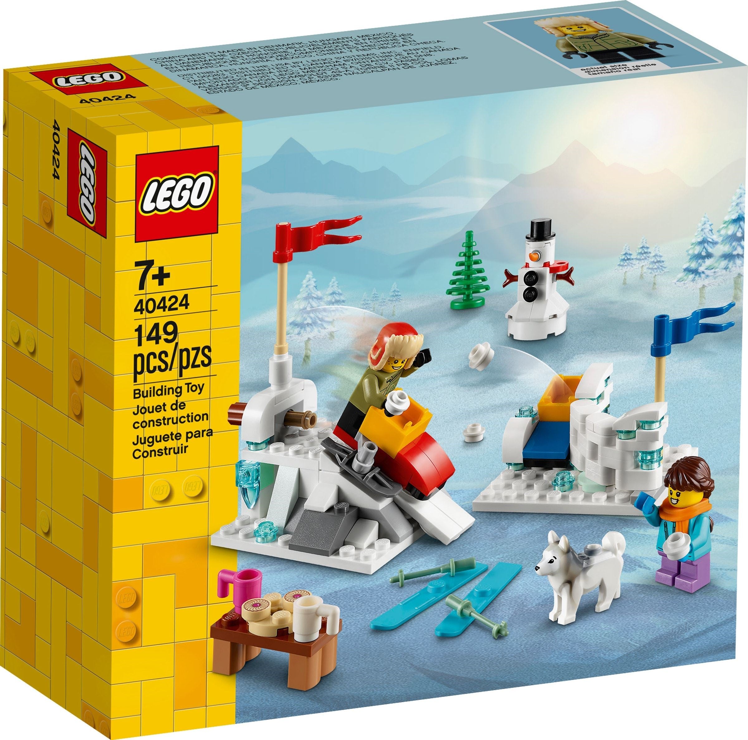 LEGO Creator Expert Schneeballschlacht 40424