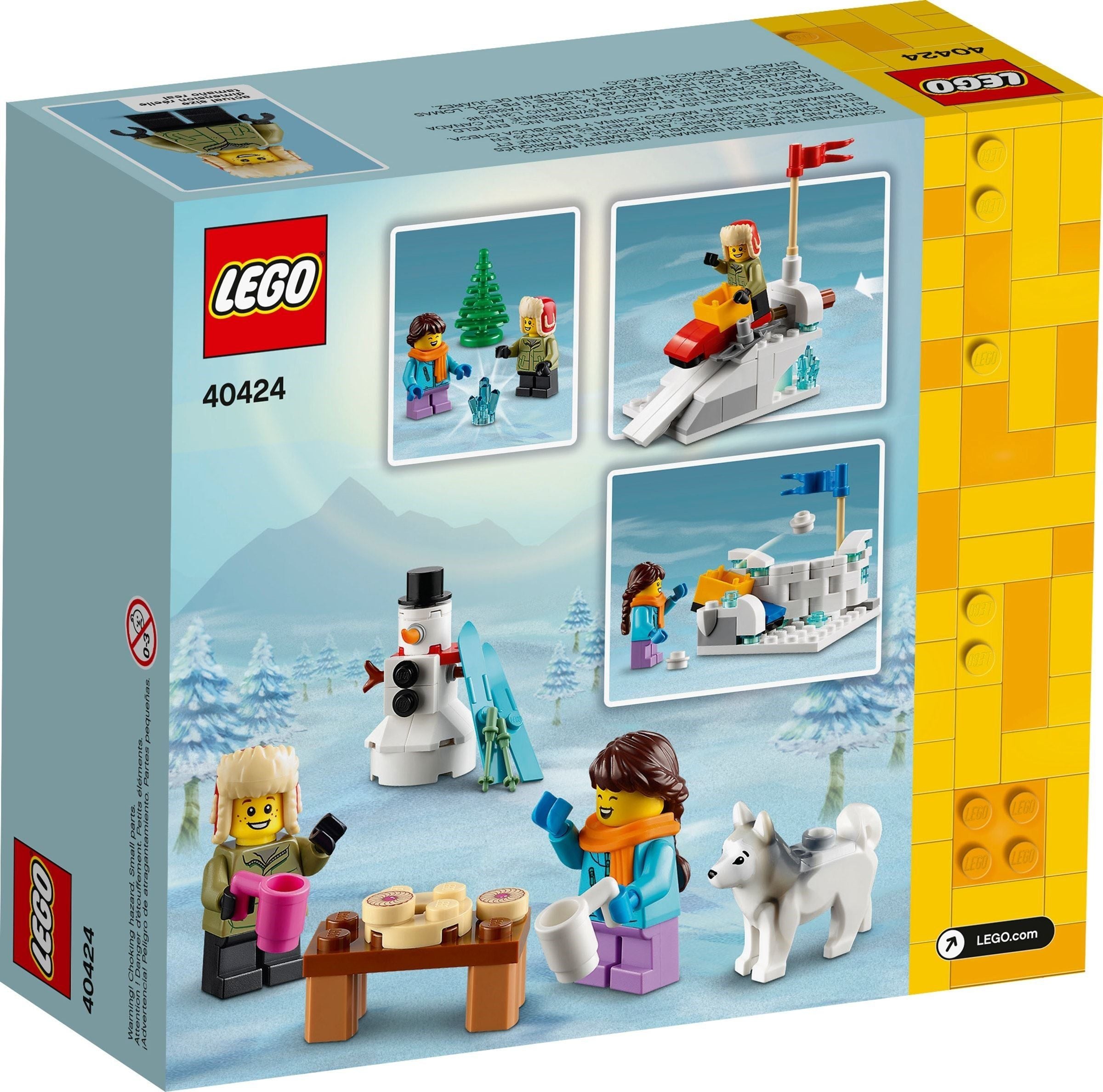 LEGO Creator Expert Schneeballschlacht 40424