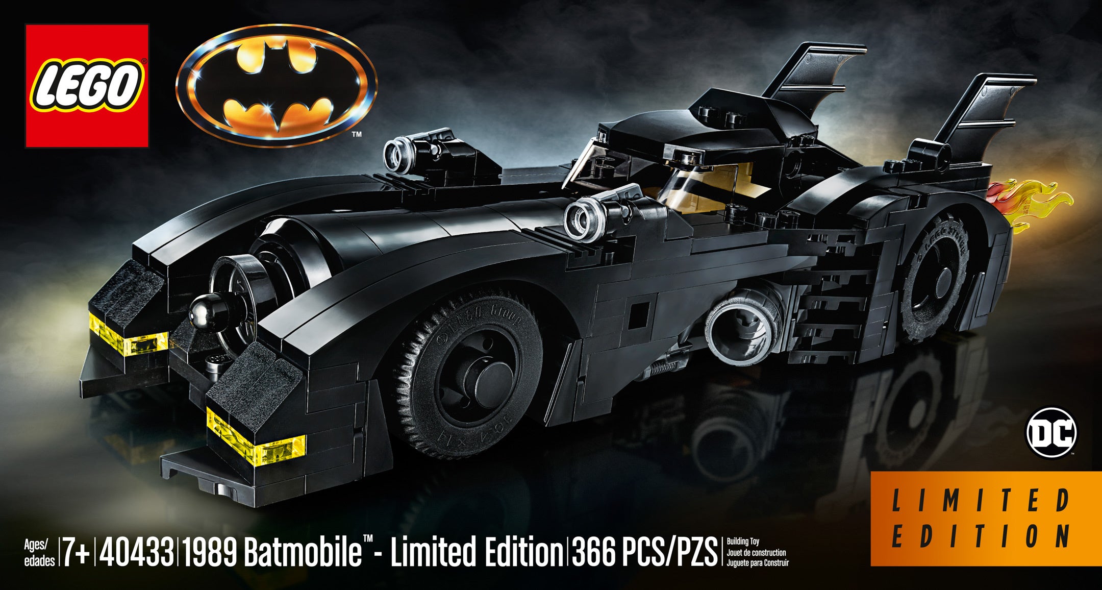 LEGO DC Comic Super Heroes 1989 Batmobile -Limited Edition 40433