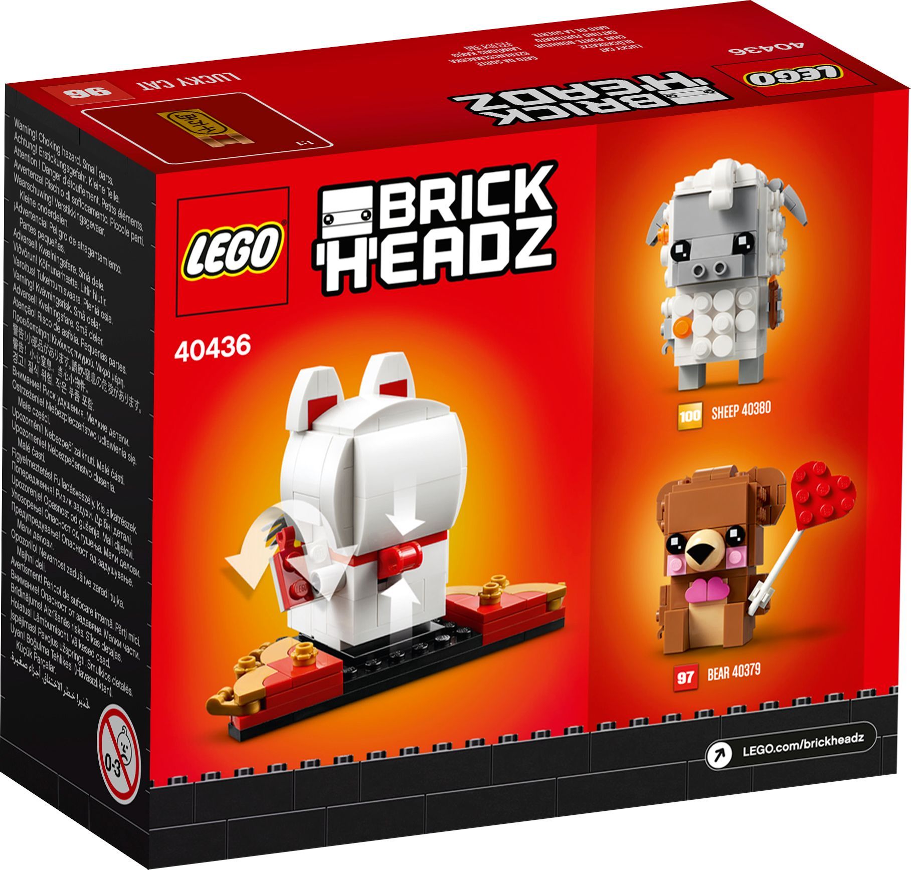 LEGO Brickheadz Glückskatze 40436