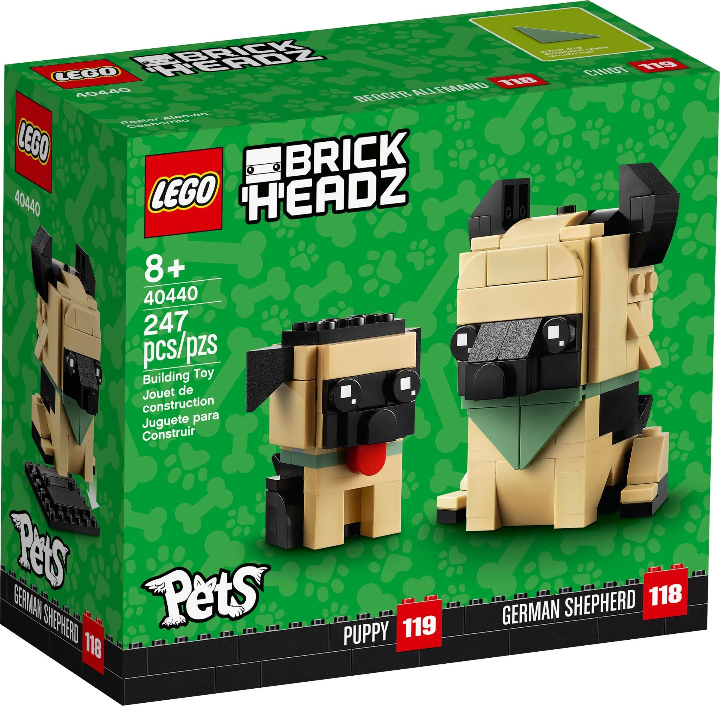 LEGO BrickHeadz Deutscher Schäferhund 40440