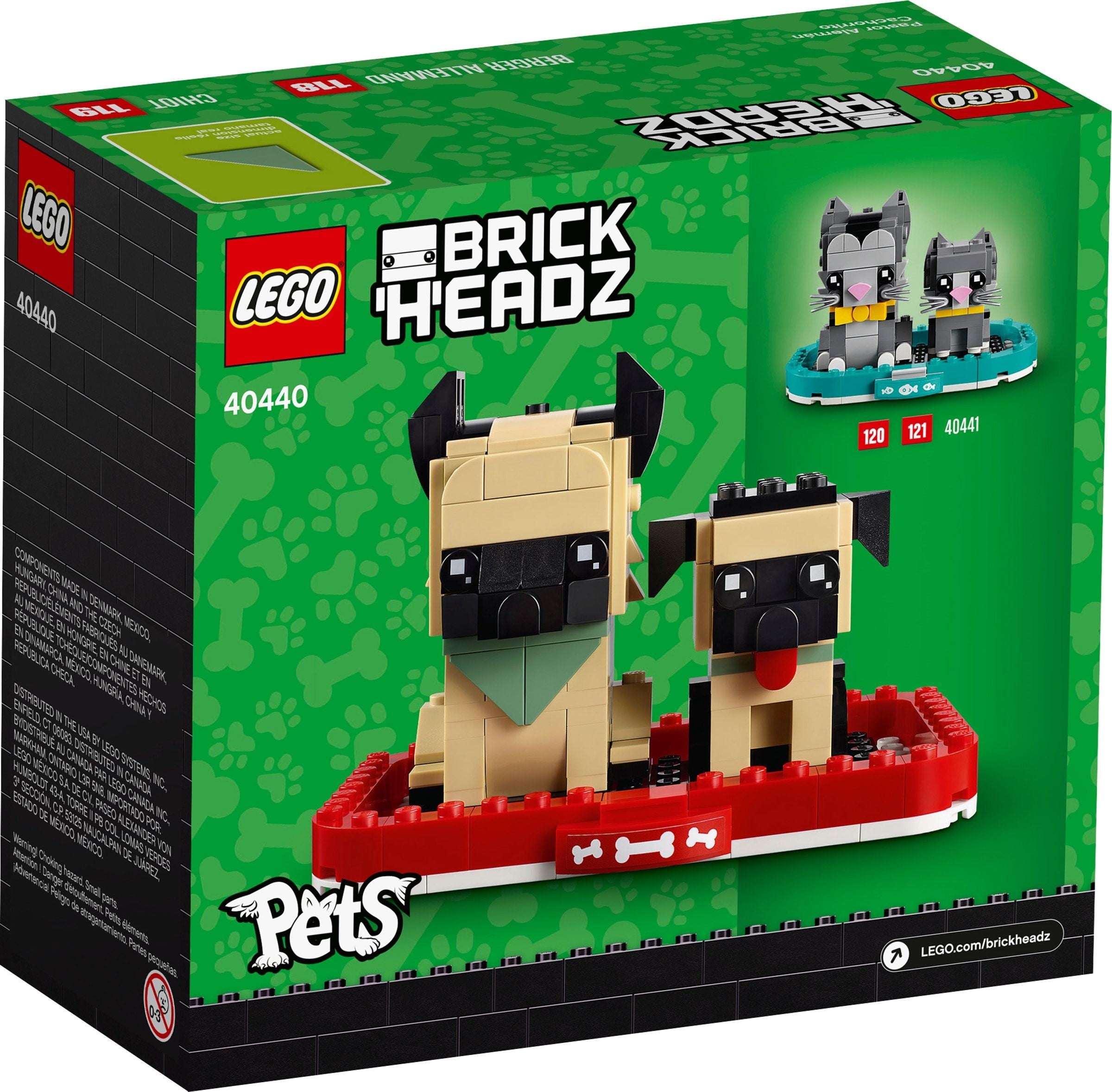 LEGO BrickHeadz Deutscher Schäferhund 40440