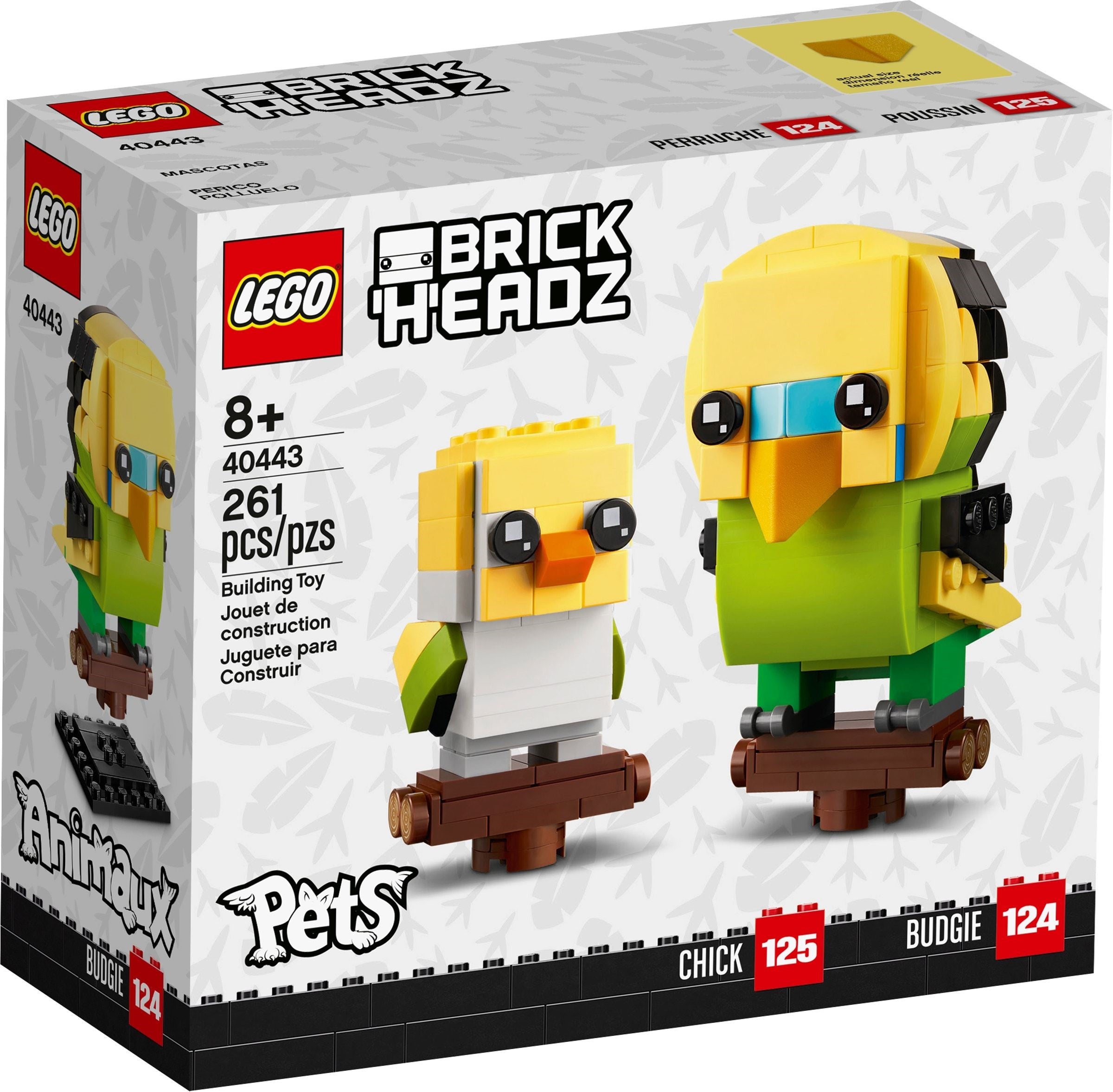 LEGO BrickHeadz Wellensittich 40443