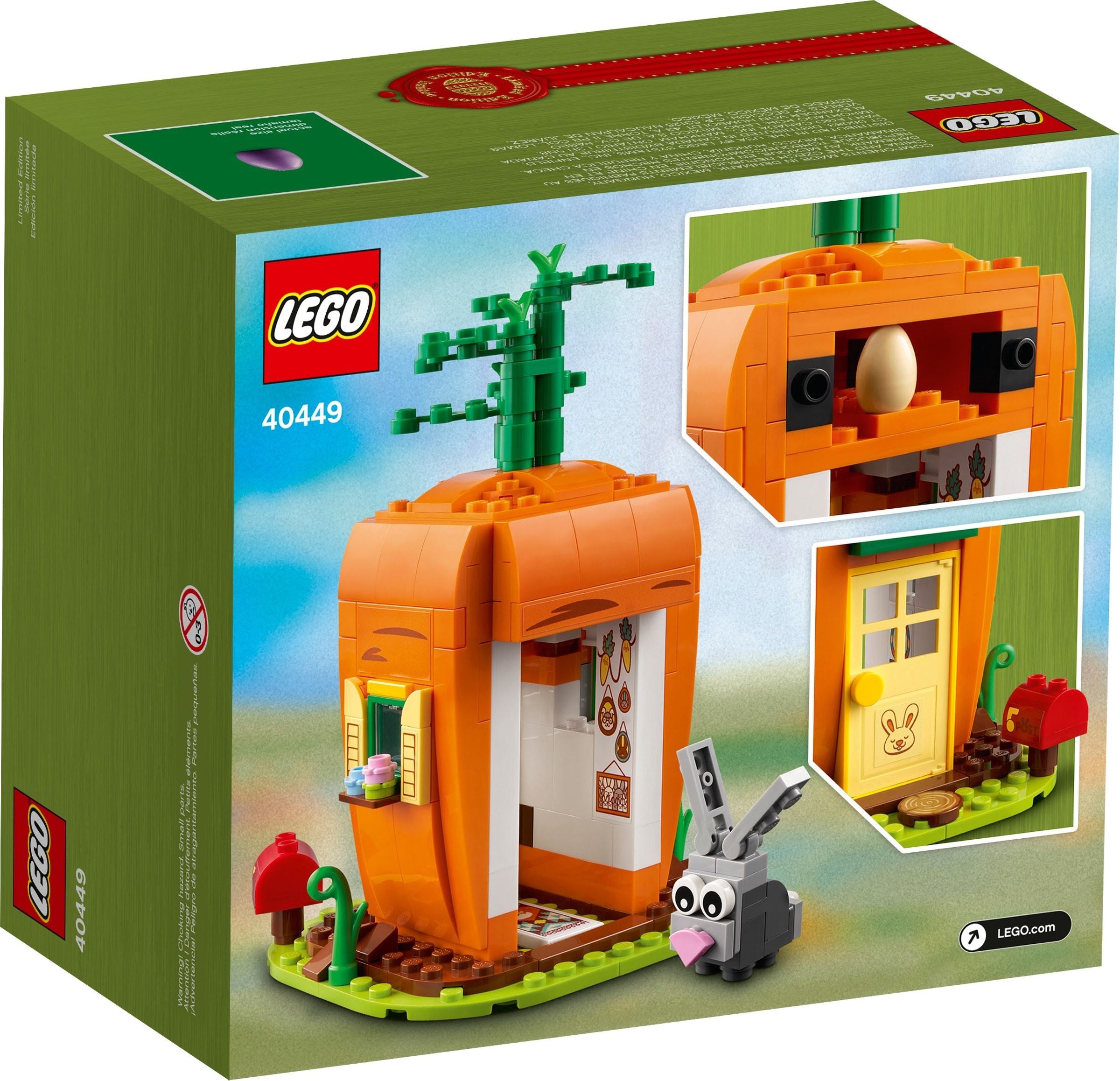 LEGO Seasonal Karottenhaus des Osterhasen 40449