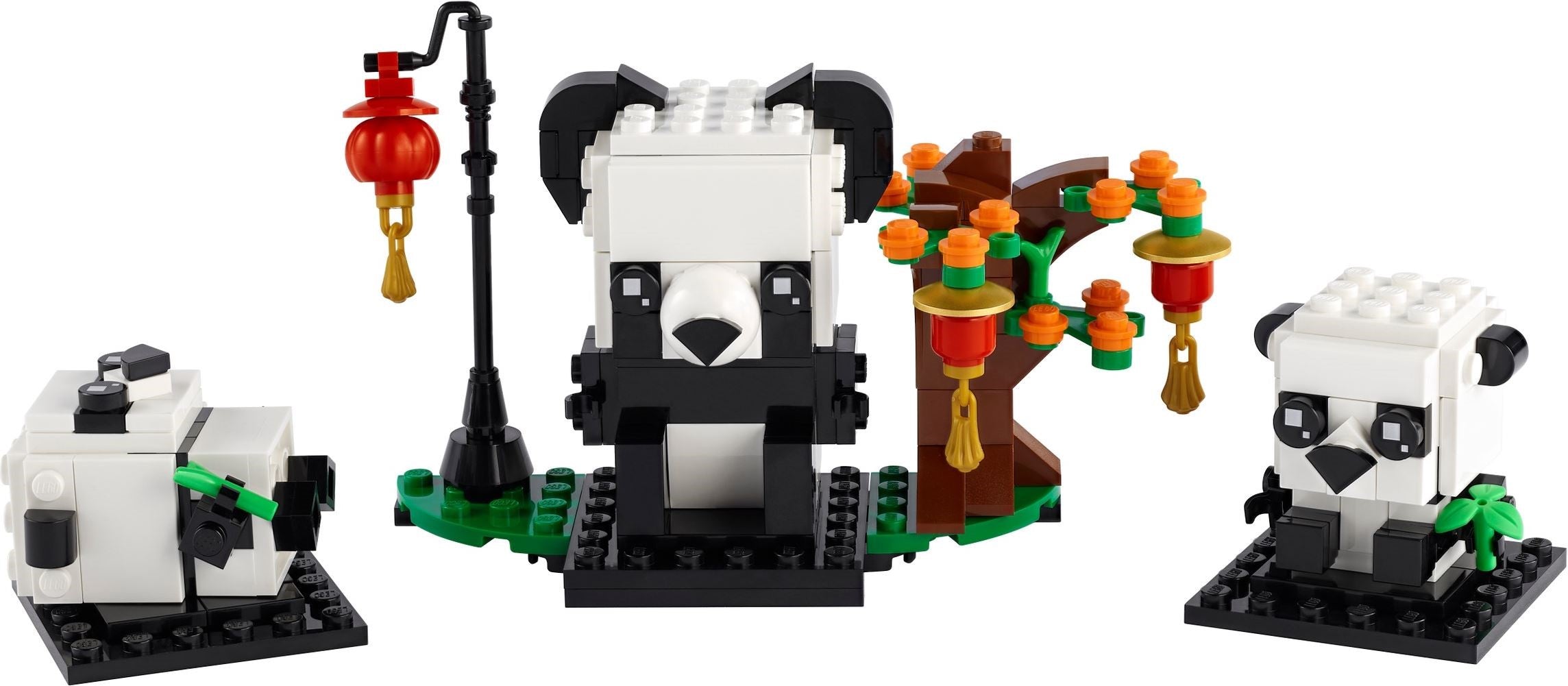 LEGO BrickHeadz Pandas fürs chinesische Neujahrsfest 40466