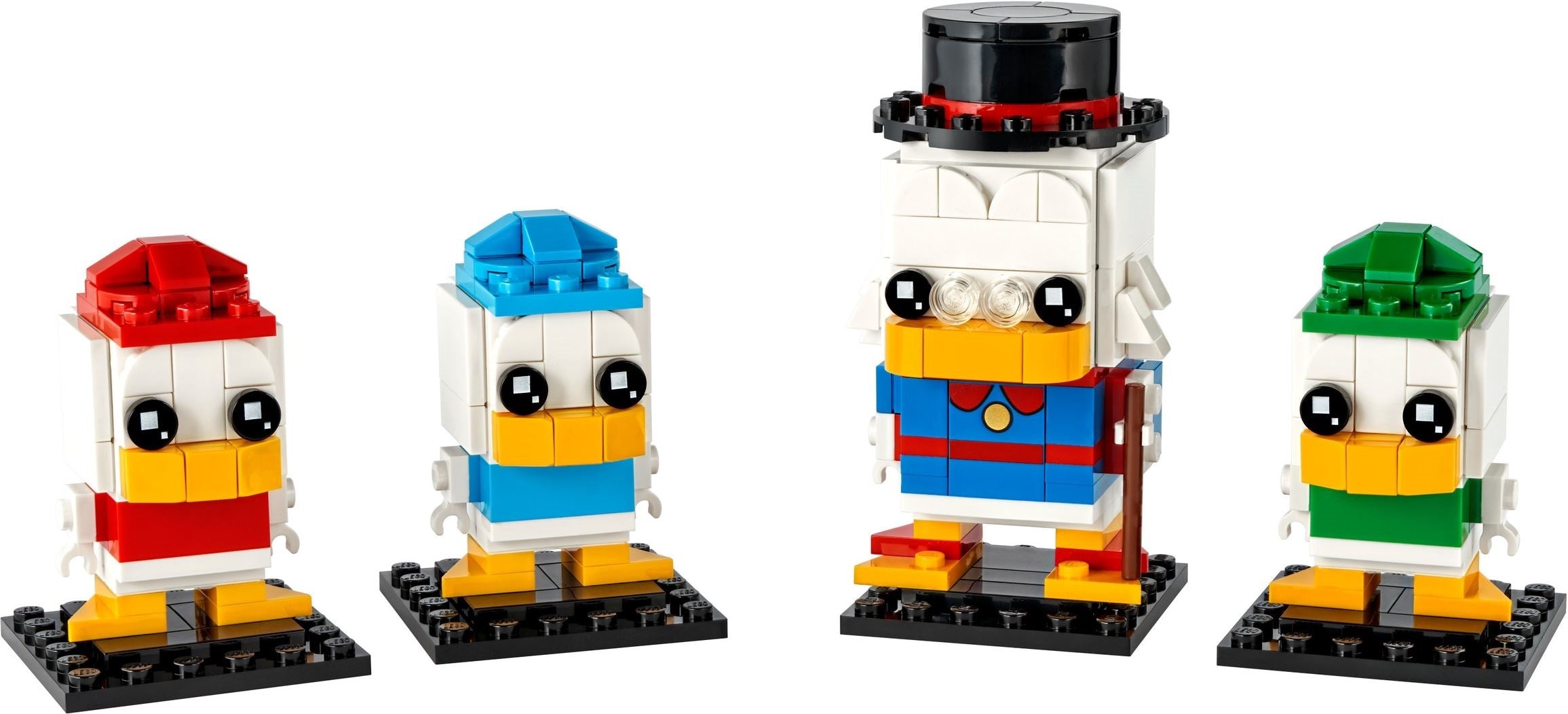 LEGO BrickHeadz Dagobert Duck, Tick, Trick & Track 40477