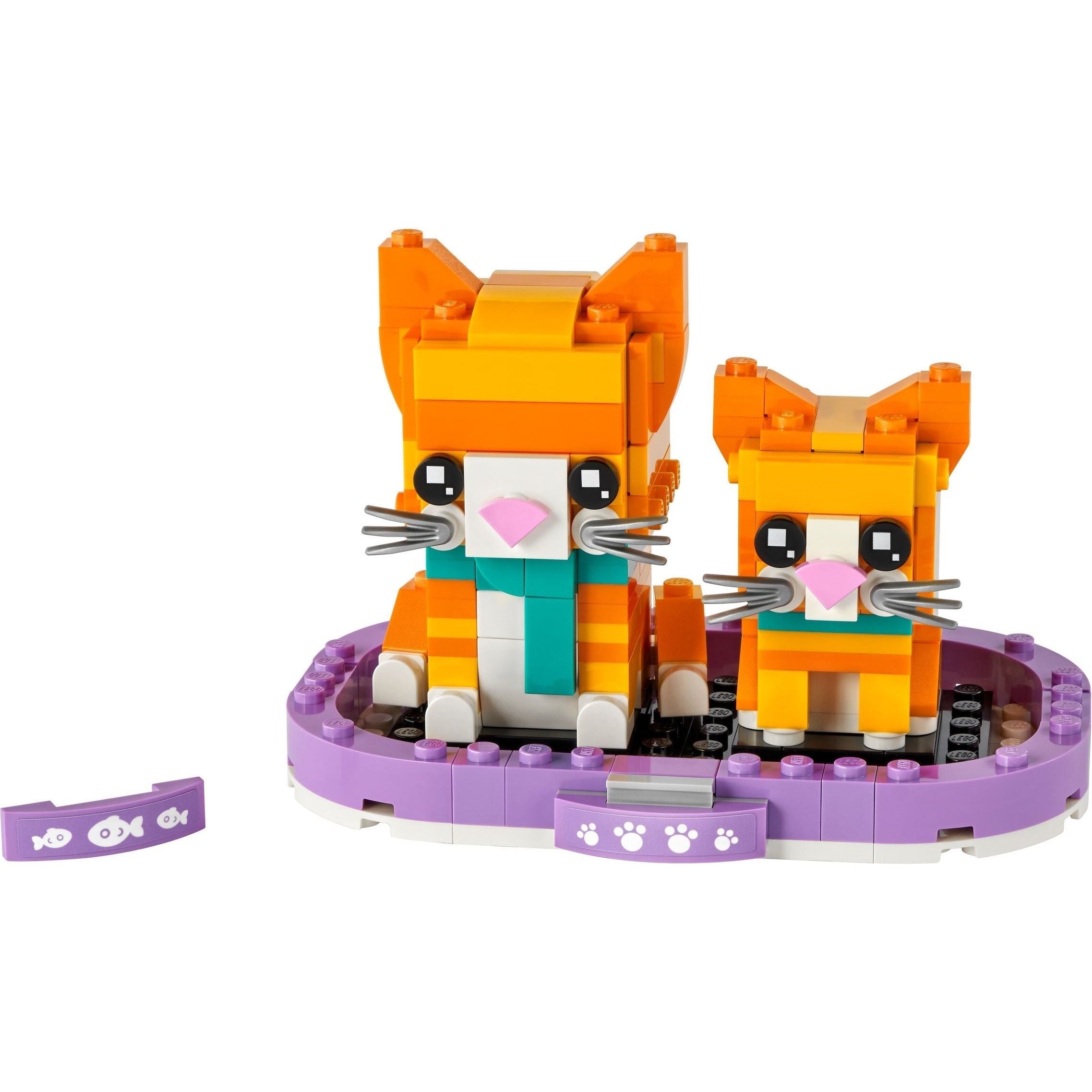 LEGO BrickHeadz Rot getigerte Katze 40480