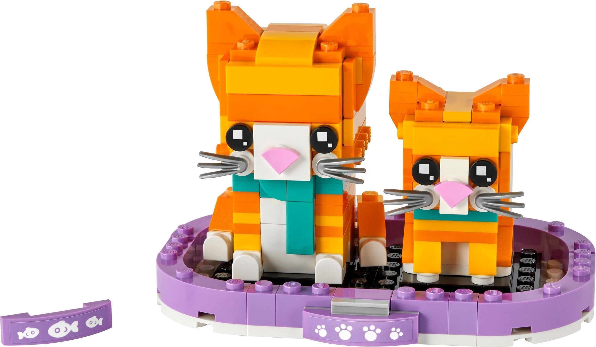 LEGO BrickHeadz Rot getigerte Katze 40480