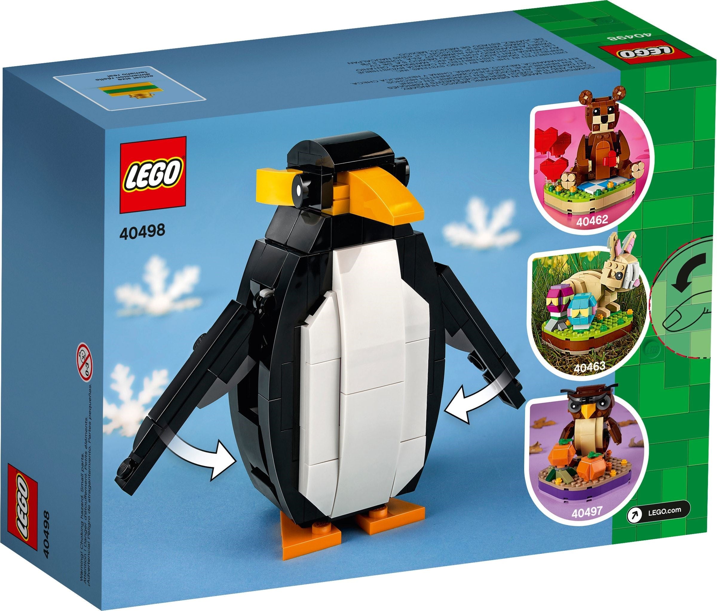 LEGO Seasonal Weihnachtspinguin 40498
