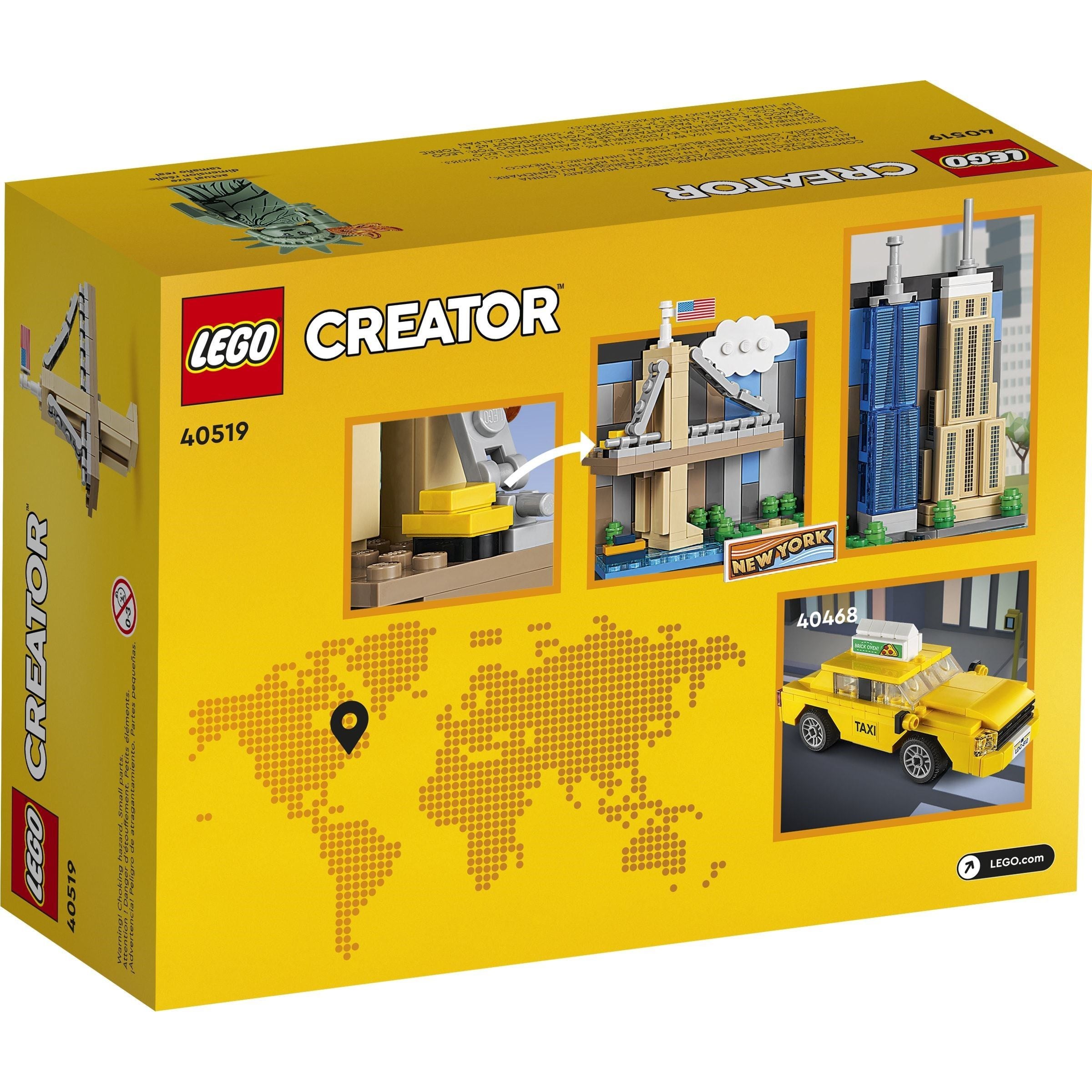 LEGO Creator Postkarte aus New York 40519