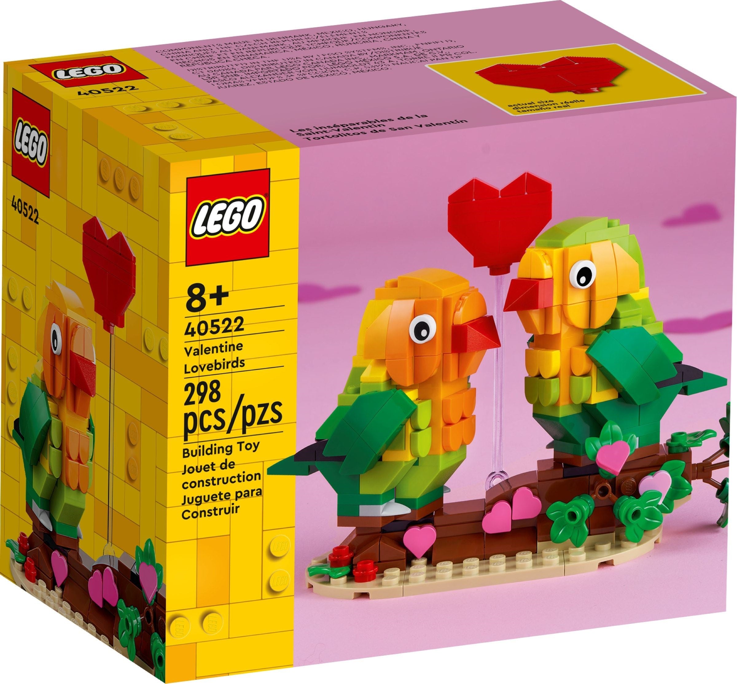 LEGO Seasonal Valentins-Turteltauben 40522