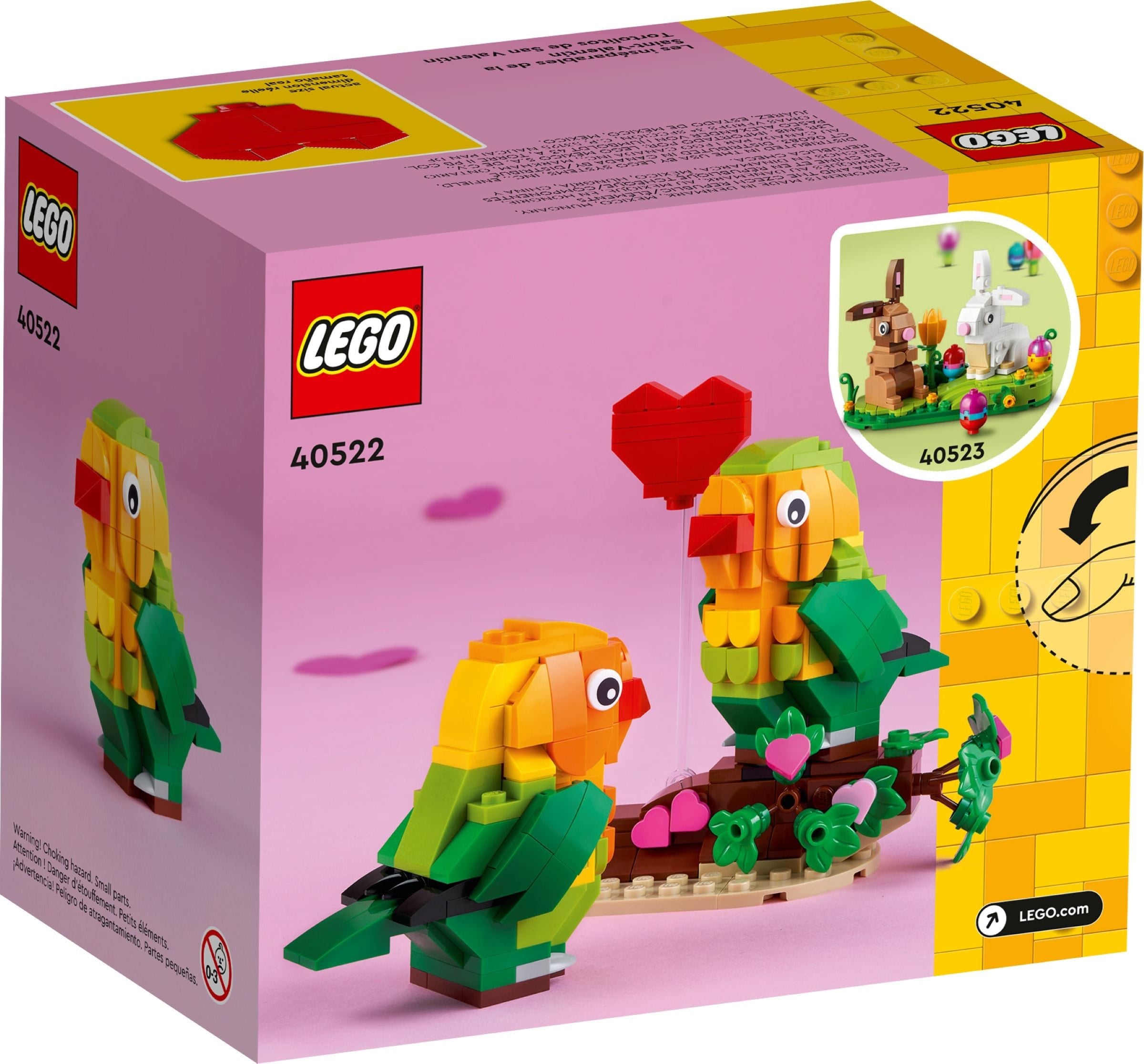 LEGO Seasonal Valentins-Turteltauben 40522