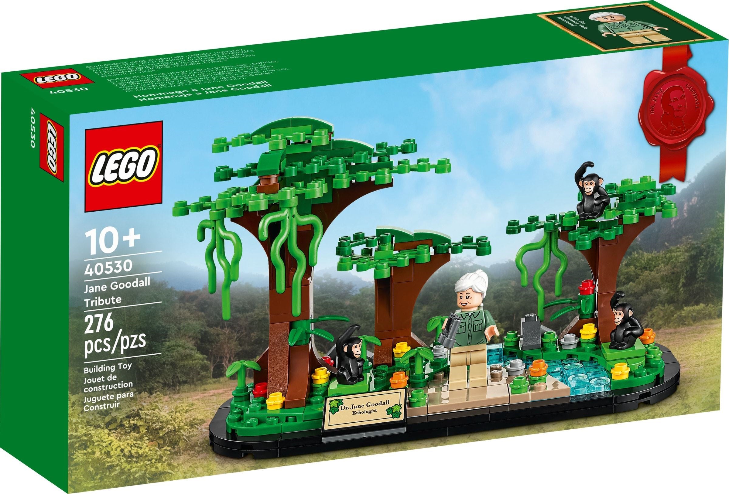 <transcy>LEGO Hommage à Jane Goodall 40530</transcy>
