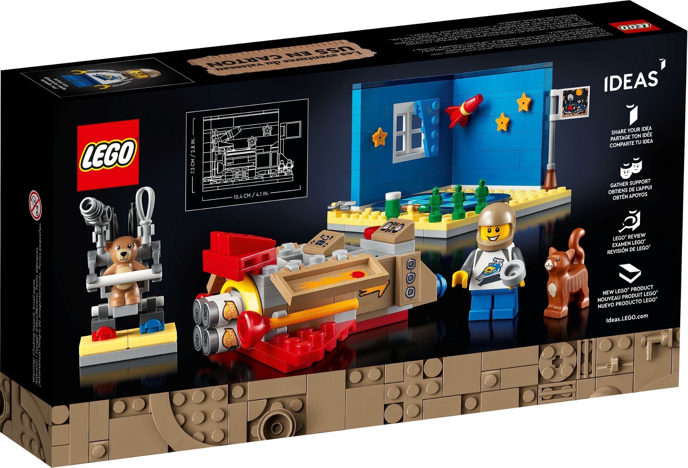 LEGO Ideas Abenteuer im Astronauten-Kinderzimmer 40533