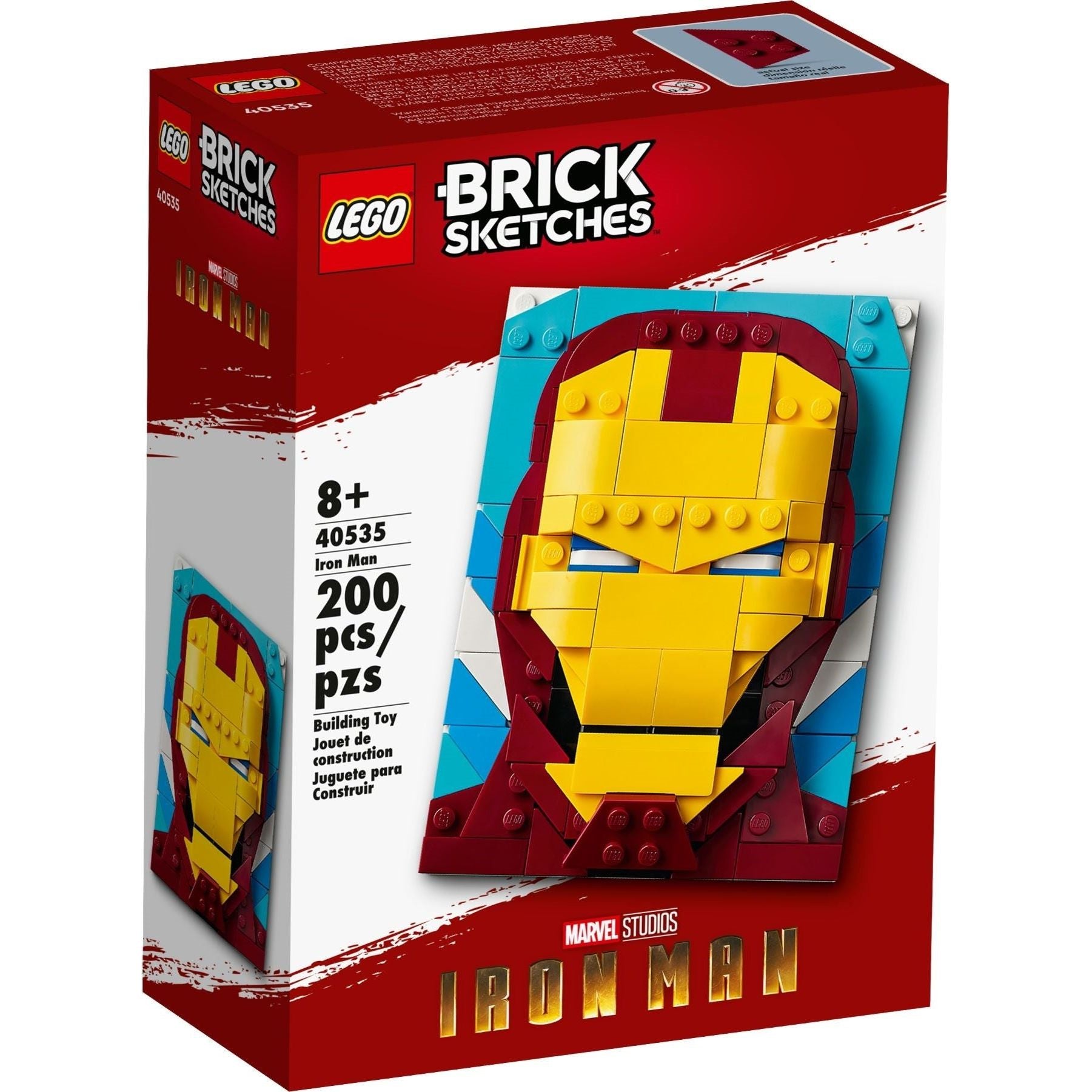 LEGO Brick Sketches Iron Man 40535