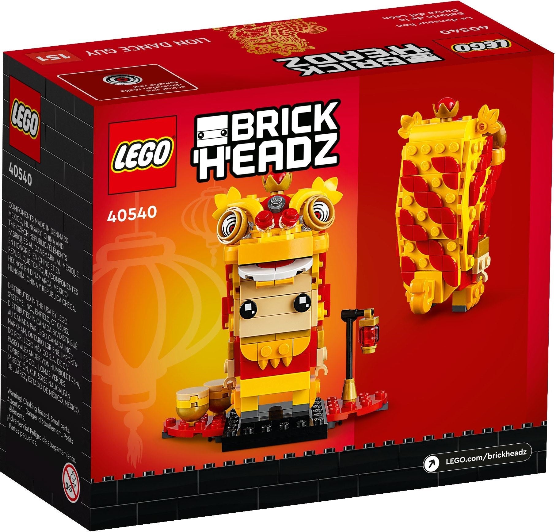 LEGO Brickheadz Löwentänzer 40540