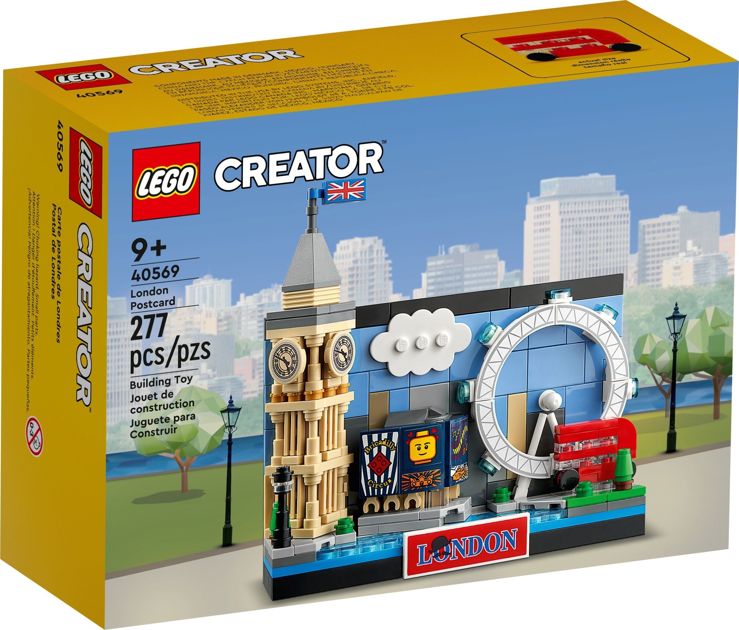 LEGO Creator Postkarte aus London 40569