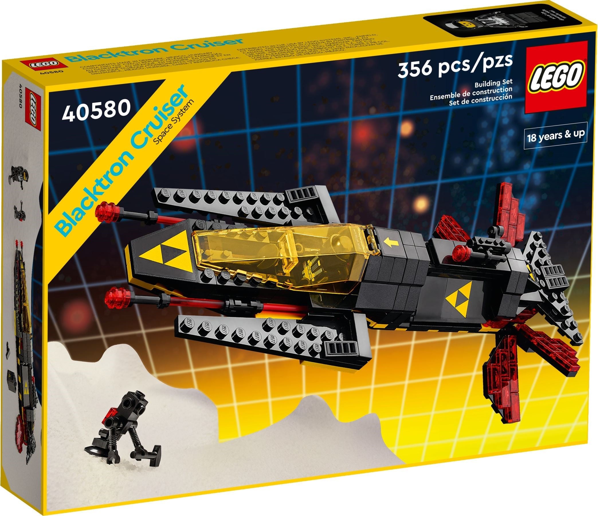 LEGO Icons Blacktron Cruiser 40580
