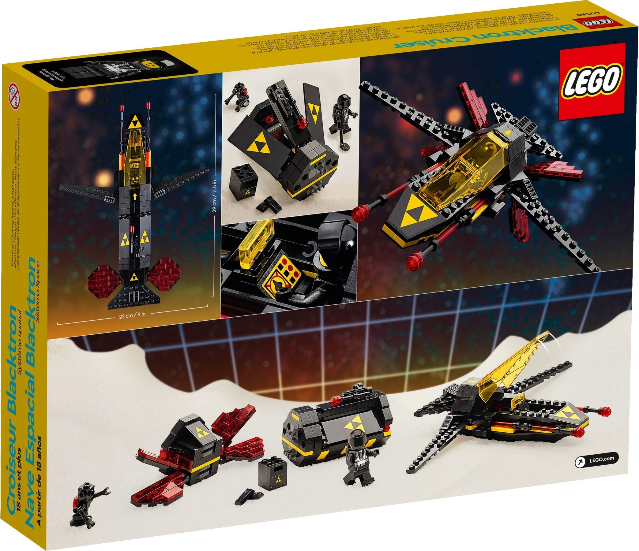 LEGO Icons Blacktron Cruiser 40580