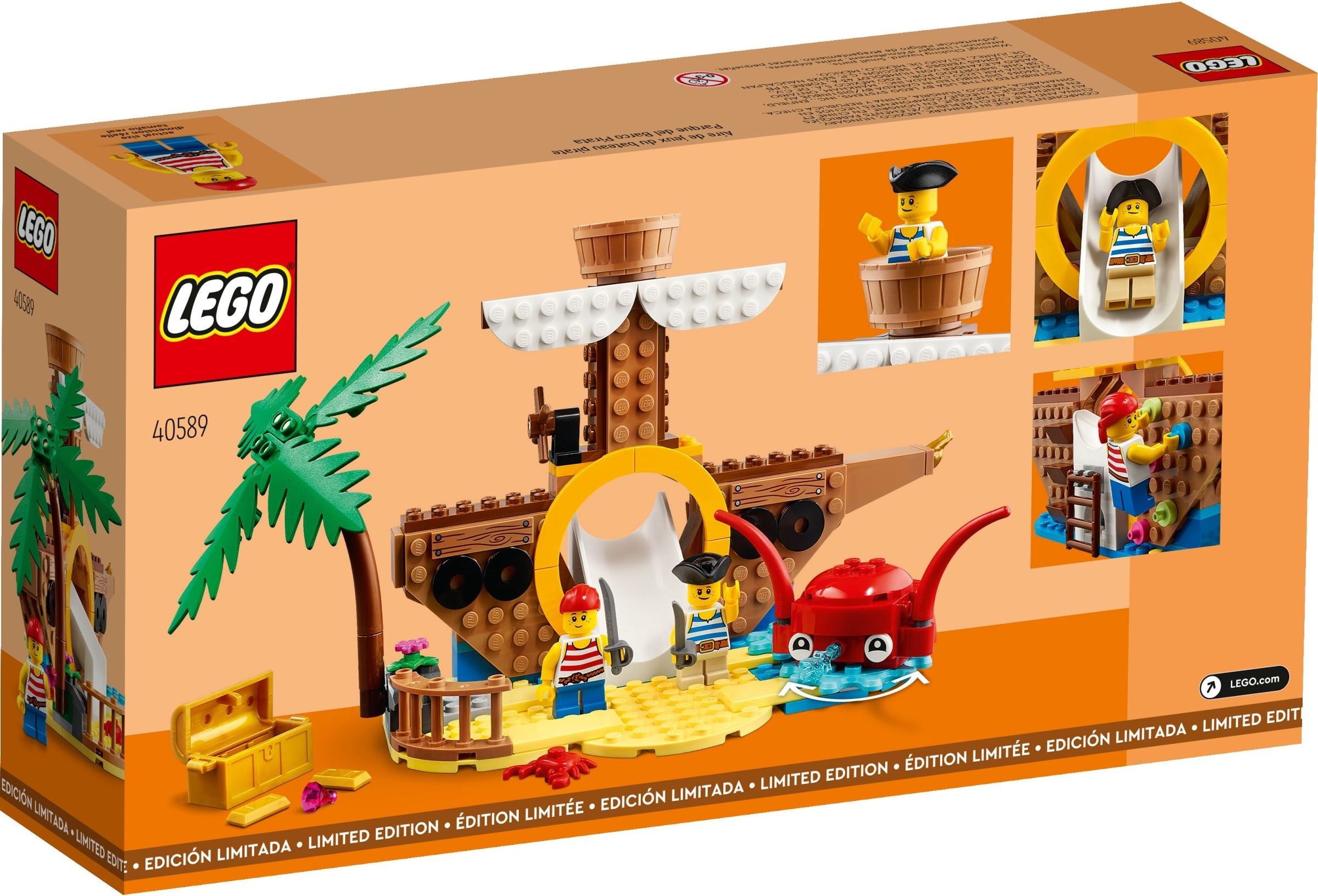 LEGO Promotional Piratenschiff-Spielplatz 40589